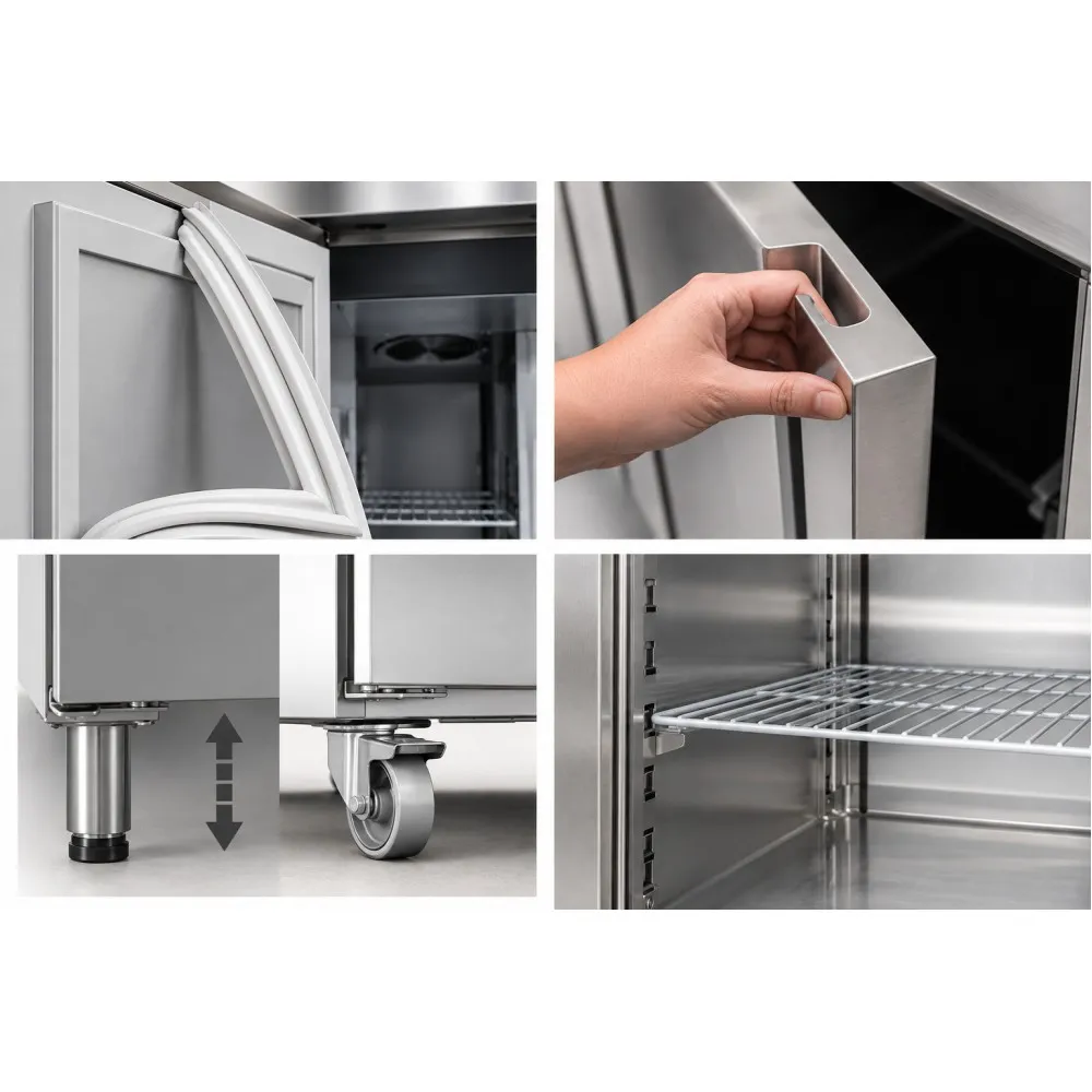 Counter refrigerator table without drawers FAGOR 19089585
