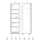Refrigerated display cabinet SCANDOMESTIC 263111DC430BWD