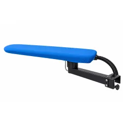 Sleeve ironing board with vacuum suction