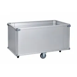 Wet linen transport trolley 300L CD-300FM