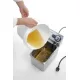 Polypropylene bucket with lid, 11.3 L, white