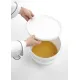 Polypropylene bucket with lid, 11.3 L, white
