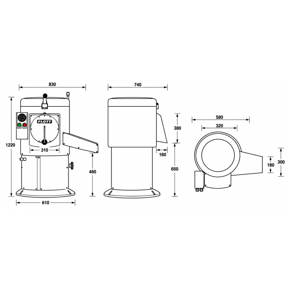 Onion and garlic peeling machine ZS25