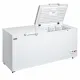 Chest freezer with two-piece lid, 565 L