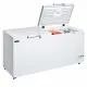 Chest freezer with two-piece lid, 565 L