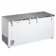 Chest freezer with stainless steel lid, 565 L