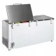 Chest freezer with stainless steel lid, 565 L
