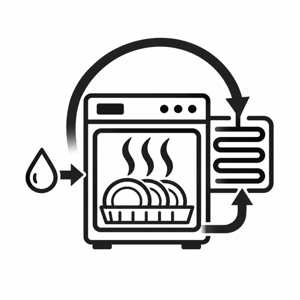 Heat Recovery System for Dishwashers