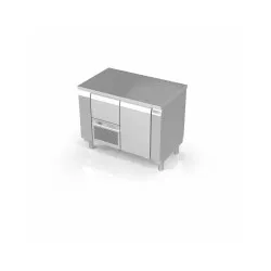 Refrigerated table with lifting mechanism Novameta FPR-E101-114/70/90