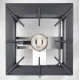 Tabletop gas hob Stalgast 773035