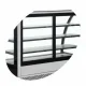 Pastry Display Cabinet TEFCOLD LPD1200C/BLACK