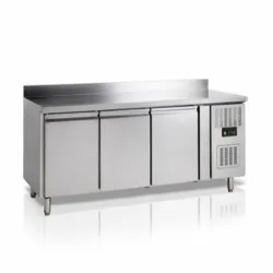 Counter refrigerator table without drawers TEFCOLD GC73