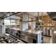 3D design drawing of a café kitchen BHS-HoReCa RAS2080