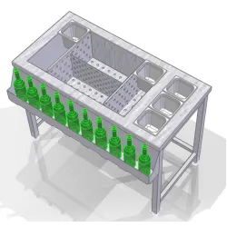 Ice table BHS-HoReCa BHS-7009-120/70/90