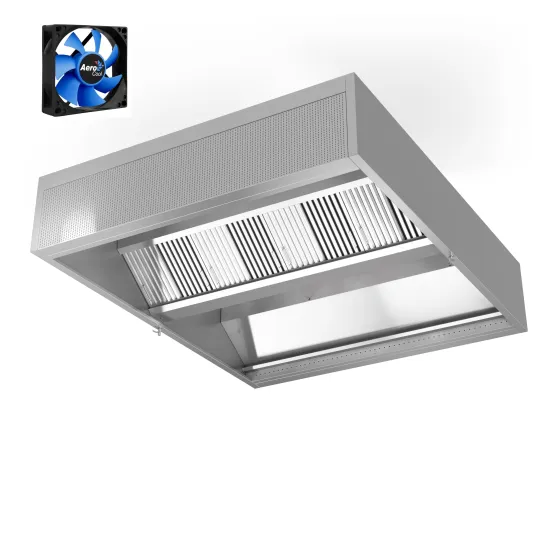 HFCD Island Hood with Air Supply STHORM