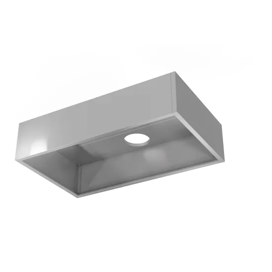 Steam and Heat Hood without Filters HNPDC
