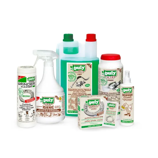 Coffee Machine Descaling Agents and Milk System Cleaners