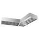 Wall hood with filters Novameta HNPA-600-600-480