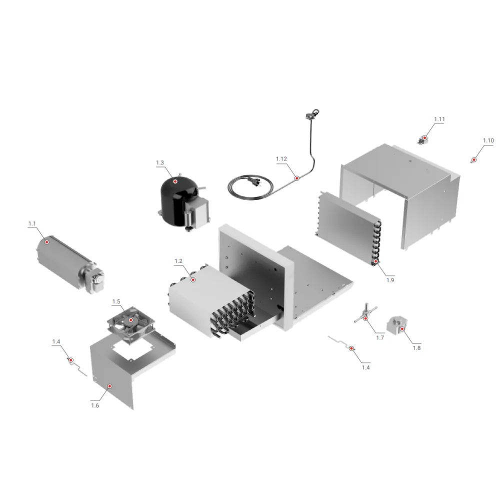 Power cable with plug BHS-HoReCa BHS-K-EKK-3x1.5