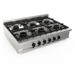 Tabletop gas hob CASTA L9/CUG6BB.3P1M2G