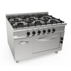 Gas stove with oven CASTA L9/CUG6LE.3P1M2G