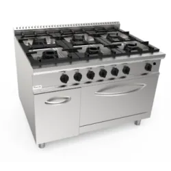 Gas stove with oven CASTA L9/CUG6LN.3P1M2G