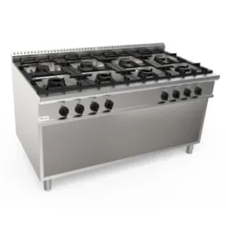 Gas hob with stand or neutral cabinet CASTA L9/CUG8BA.3P3M2G