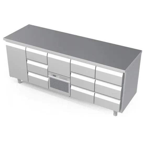 Refrigerated Table with Drawers