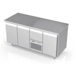 Refrigerated counter with drawers Novameta BHS-FP0-E303-172/70/90