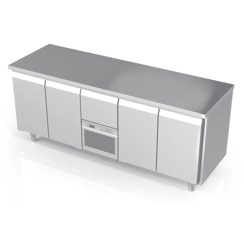 Refrigerated counter with drawers Novameta BHS-FP0-E404-213/70/90