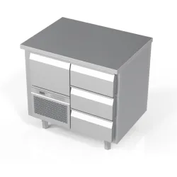 Refrigerated counter with drawers Novameta BHS-FP0-E121-94/70/90