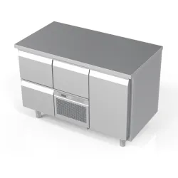 Refrigerated counter with drawers Novameta BHS-FP0-E230-130/70/90