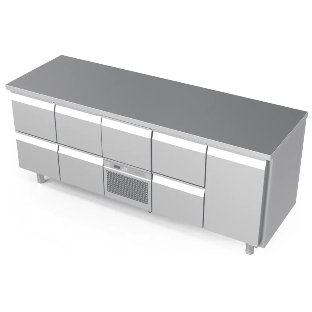 Refrigerated counter with drawers Novameta BHS-FP0-E439-213/70/90