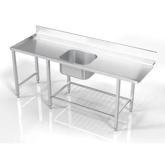 Pre-Wash Table with Grate MV