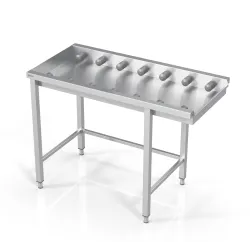 Table without shelf for small rollers Novameta BHS-TPRO-80/60/90