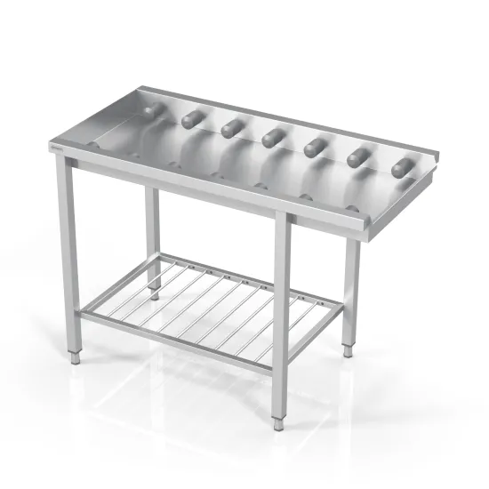 Table with Grid, Small Rollers