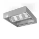 Island exhaust hood with air supply Novameta HPCD-150/200/48
