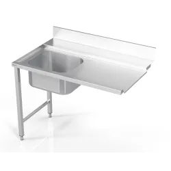 Pre-wash table with sink Novameta BHS-VRO-60/70/90