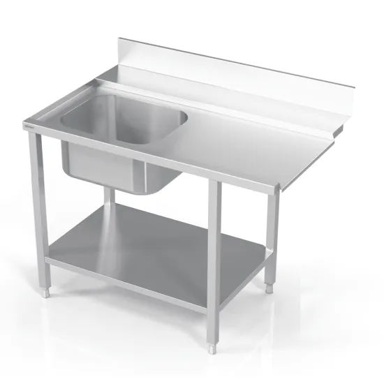 Pre-wash Table with Shelf