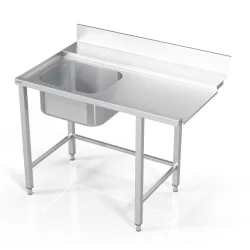 Prewash table without shelf Novameta BHS-IIPRO-160/70/90