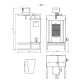 Gas gyros grill POTIS PG1102/ PG1103