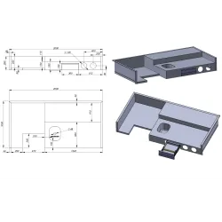 Mobile sales point project, made to order BHS-HoReCa
