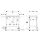 Serving and retail trolley ROCAM 042INCARE/A