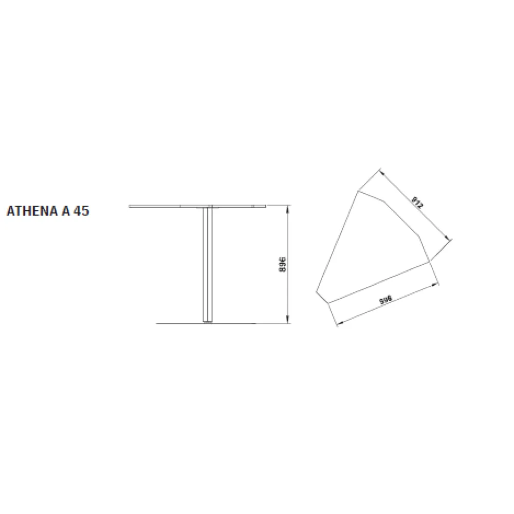 Self-service display counter ROCAM 01000ATHA/45