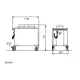 Plate Warming Cabinet ROCAM 03800SOLL/P