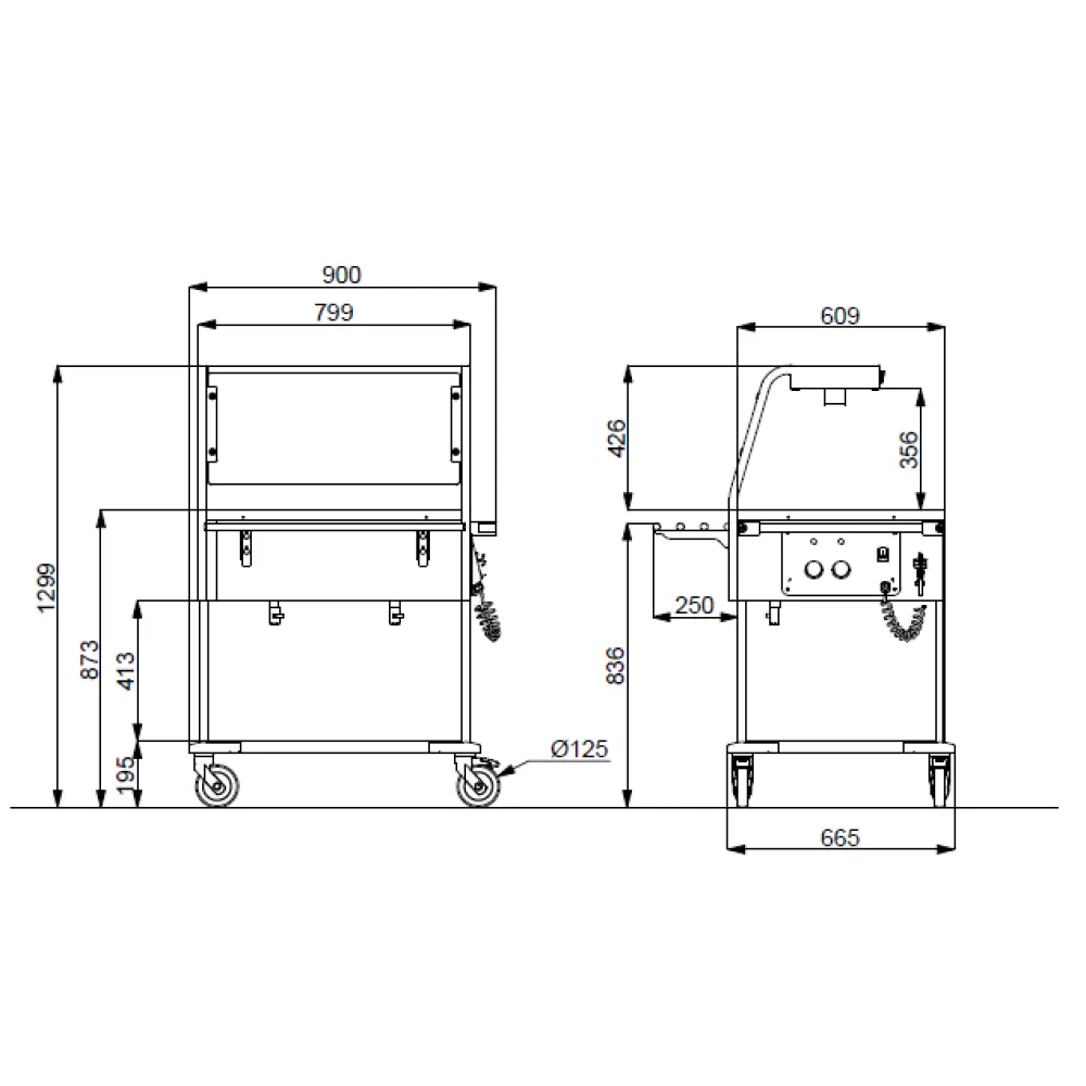 Bain-marie ROCAM 02000COMP2VSBM/H