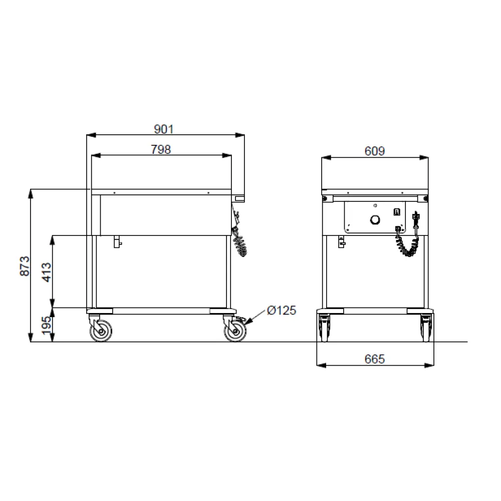 Bain-marie ROCAM 02000COMP2BM