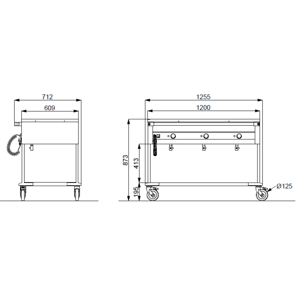 Bain-marie ROCAM 02000COMP3VSB/FR