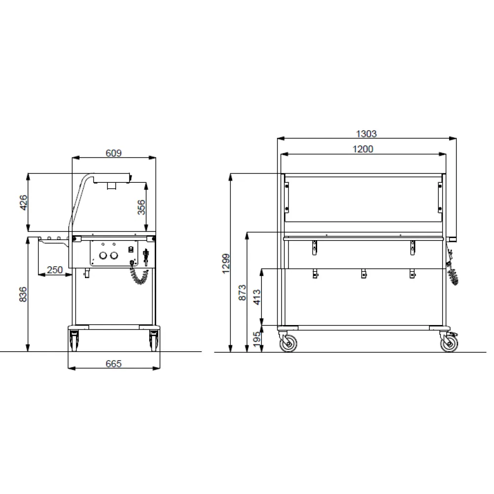 Bain-marie ROCAM 02000COMP3VSBM/L