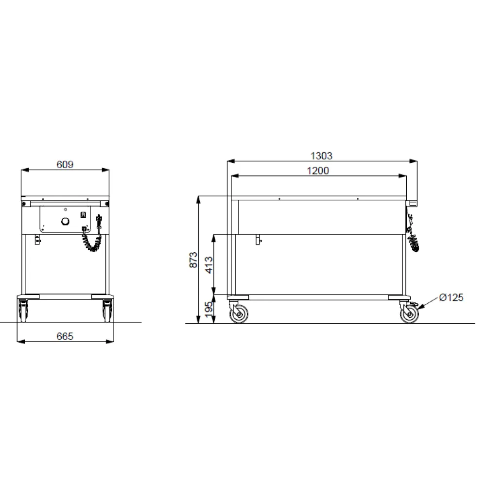 Bain-marie ROCAM 02000COMP3VSBM